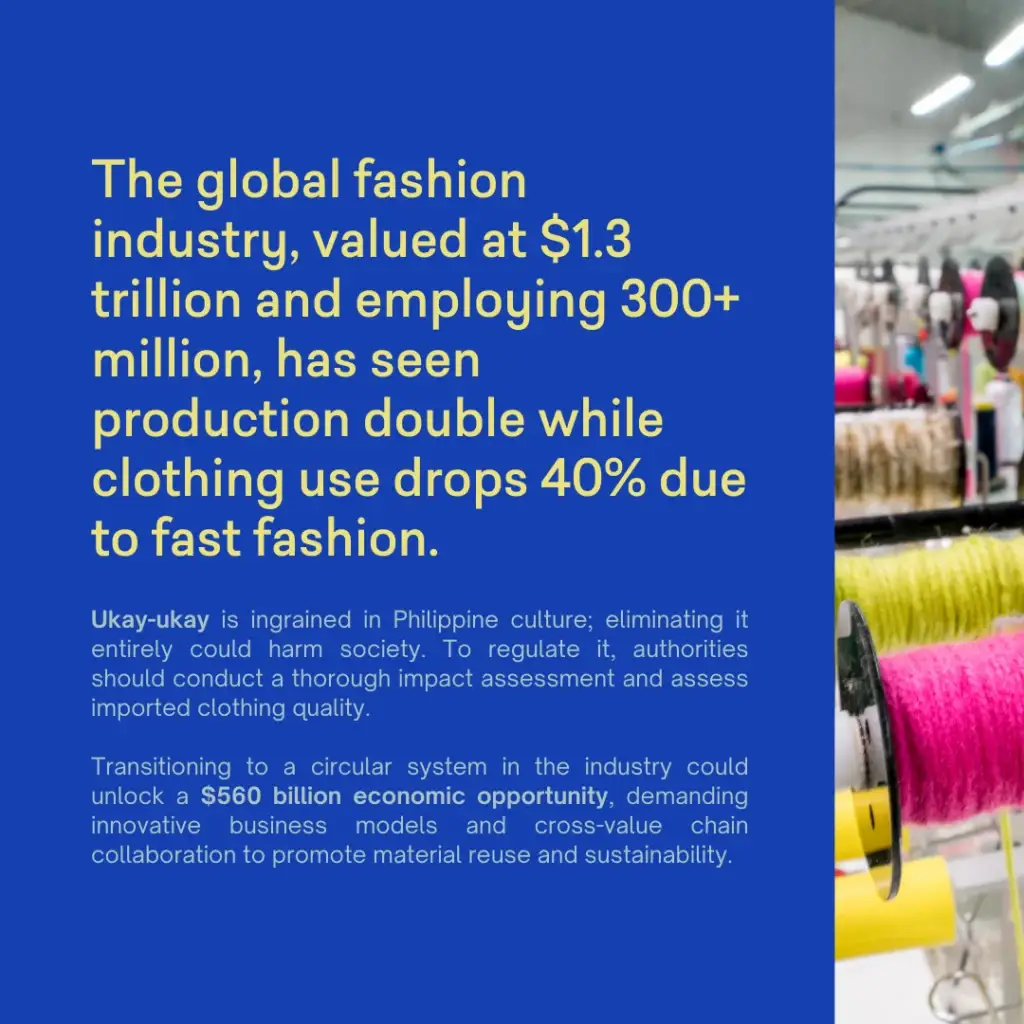 Used clothing and sustainability - slide 5