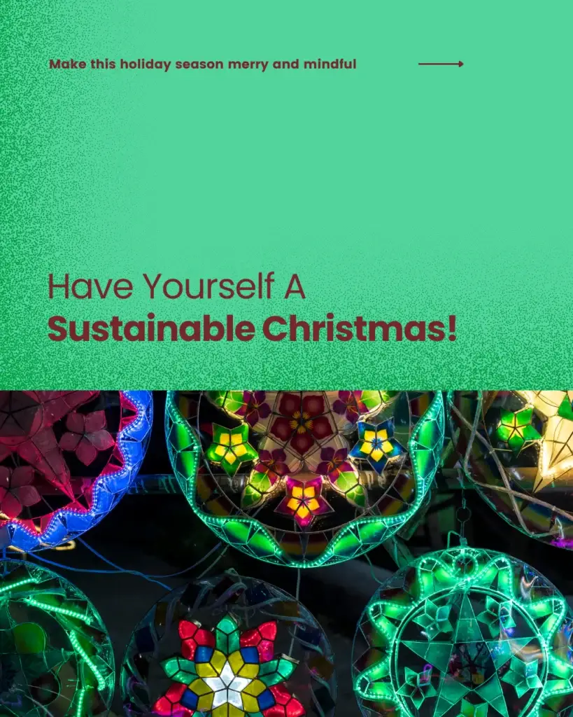 Have Yourself A Sustainable Christmas! - slide 1