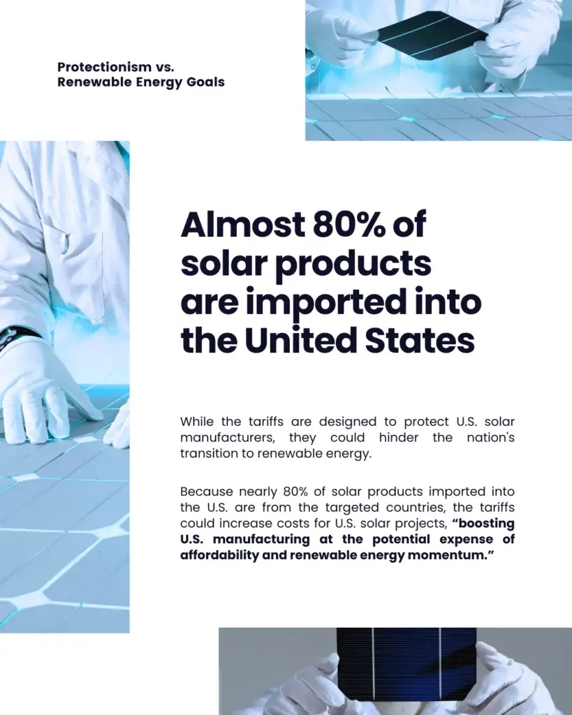 Protectionism vs. Renewable Energy Goals - slide 2