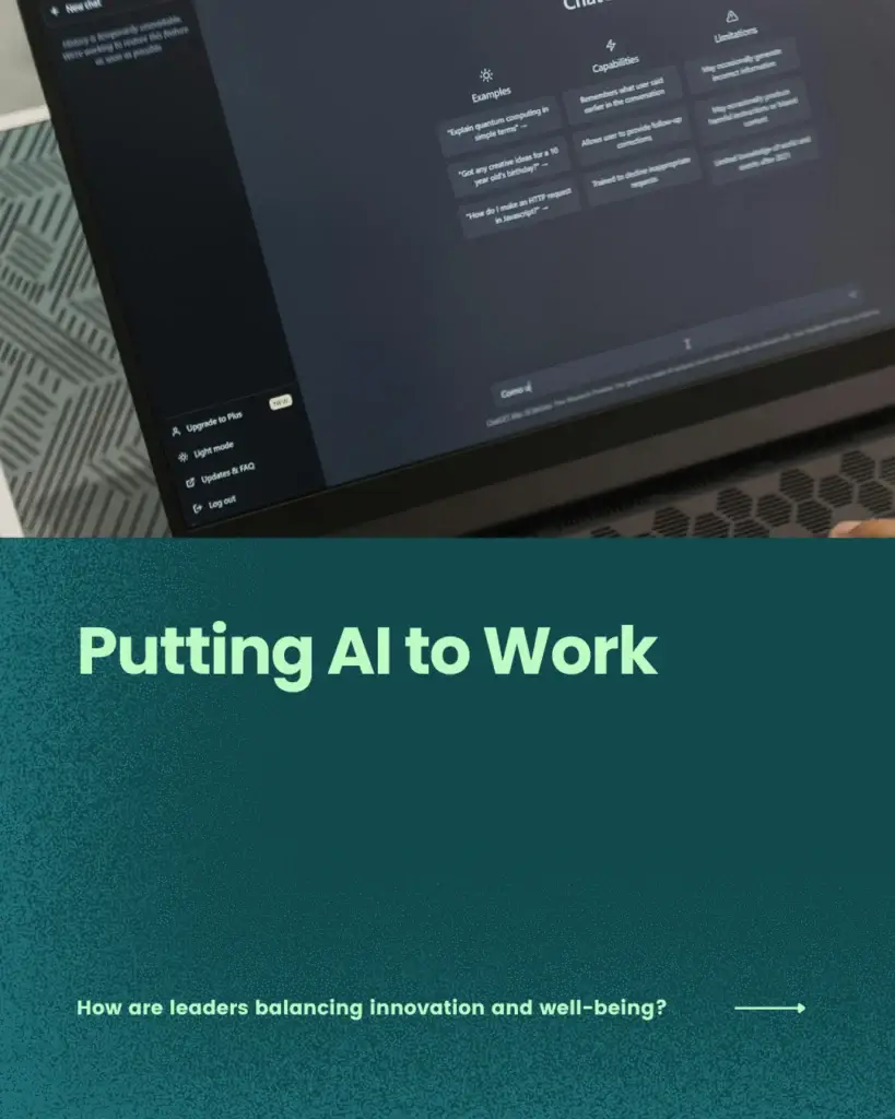 Putting AI to Work - slide 1
